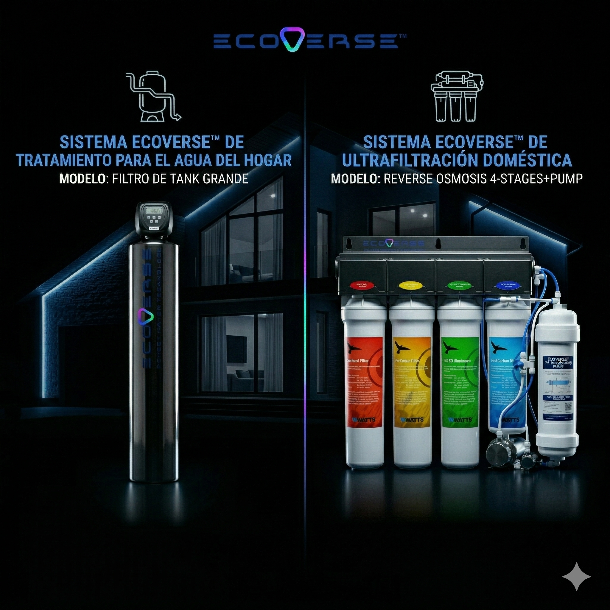 Ecoverse filtration tank